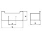 EMCO Doppelhaken Loft schwarz