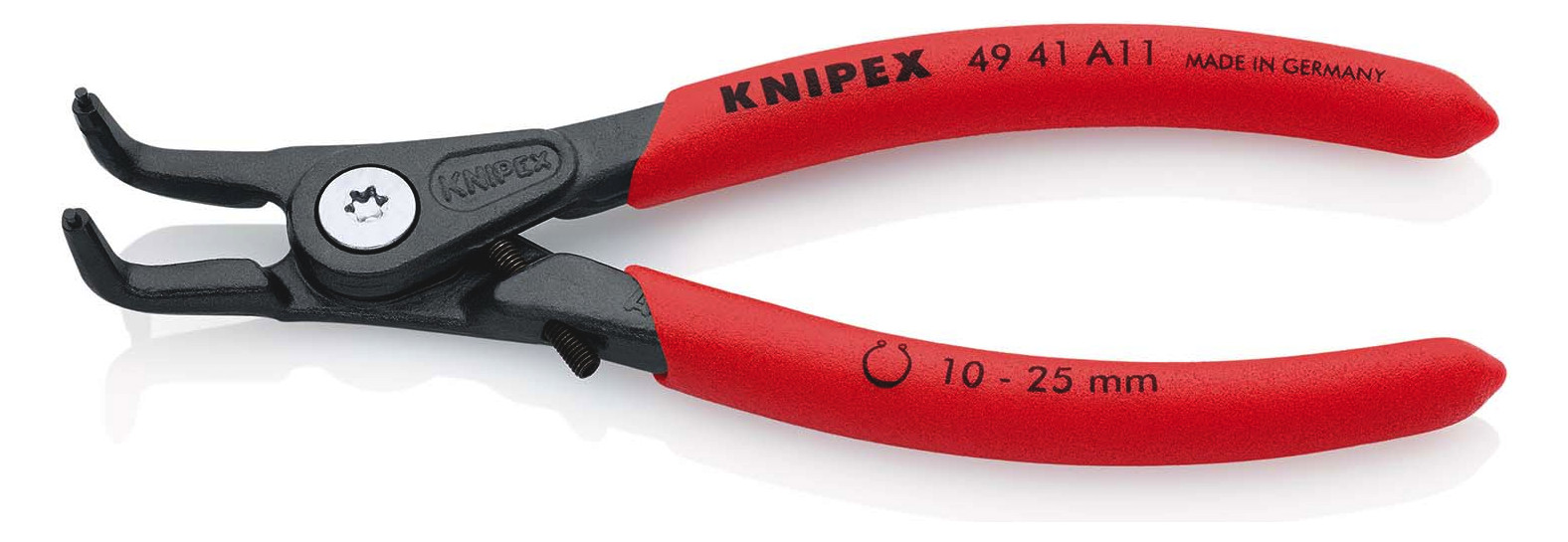 Sicherungsringzange rechtw 10-25mm Außenring