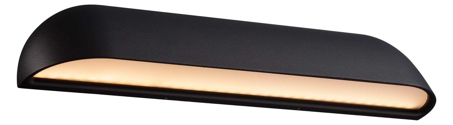 LED-Wandanbauleuchte Front 36 12W 3000K 850lm sw Konv IP44 68x360x68mm