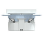 Steckdose 1f akws glz System M UP m.BS IP20 aktivweiß