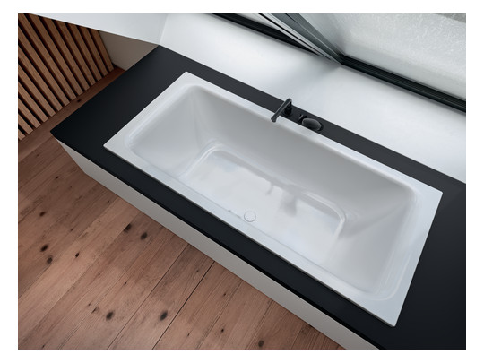 Badewanne BetteSelect Duo-3473 180x80x42cm, Mittelablauf, manhattan
