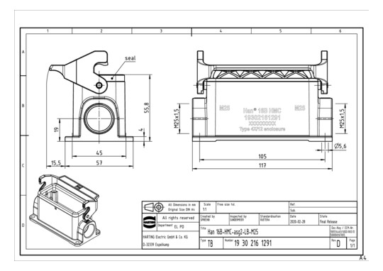 HART Han 16B-HMC-asg2-LB-M25 19302161291 