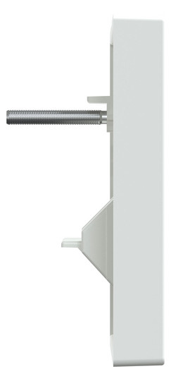 Zentralplatte UAE/IAE 1f System M akws Schraubbef aktivweiß