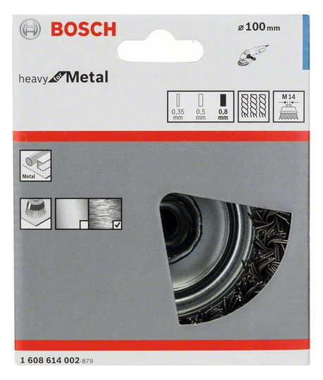 Topfbürste Ø100mm PRO Drahtbürste