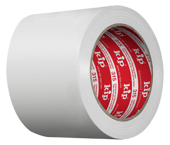 kip-PVC-Schutzband 321, glatt weiß - 100mmx33m