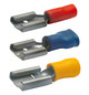 Flachsteckhülse Ms bl 1,5-2,5qmm teiliso fl_6,3x0,8mm fl 6,3x0,8mm