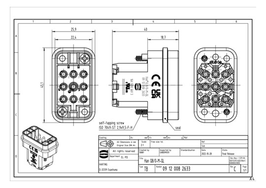 HART Han Q8/0-M-QL           09120082633 