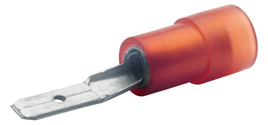 Flachstecker Ms rt 0,5-1qmm fl_2.8x0.5mm fl 2.8x0.5mm teiliso Polyamid (PA)