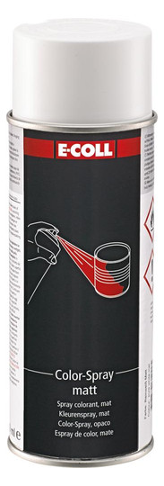 E-COLL-Color-Spray, matt, reinweiß - 400 ml