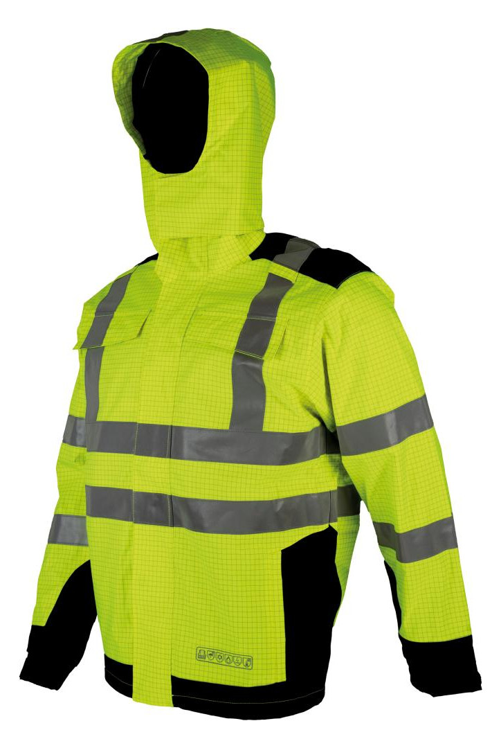 Bild Multinorm-Parka 3850G gelb/blau, Reflex, Gr. S Gr. S - n.a.-3
