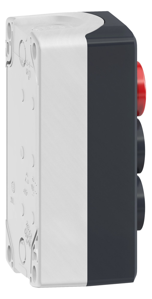 Befehls-/Meldegerät 2f 2tast 1meld Kst IP65