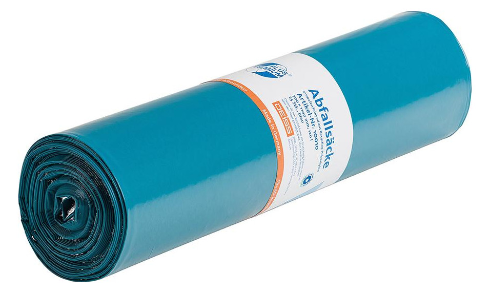 Bild Müllsack 120 l blau LDPE Allrounder - DEISS-0