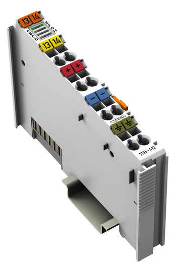 Digital I/O-Modul DC Serie 750 48V 2Eing Federzugans