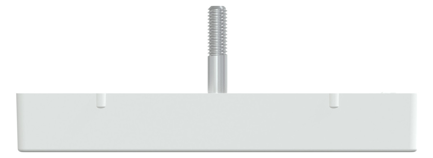 Zentralplatte Ant.dose 2f System M akws Schraubbef aktivweiß