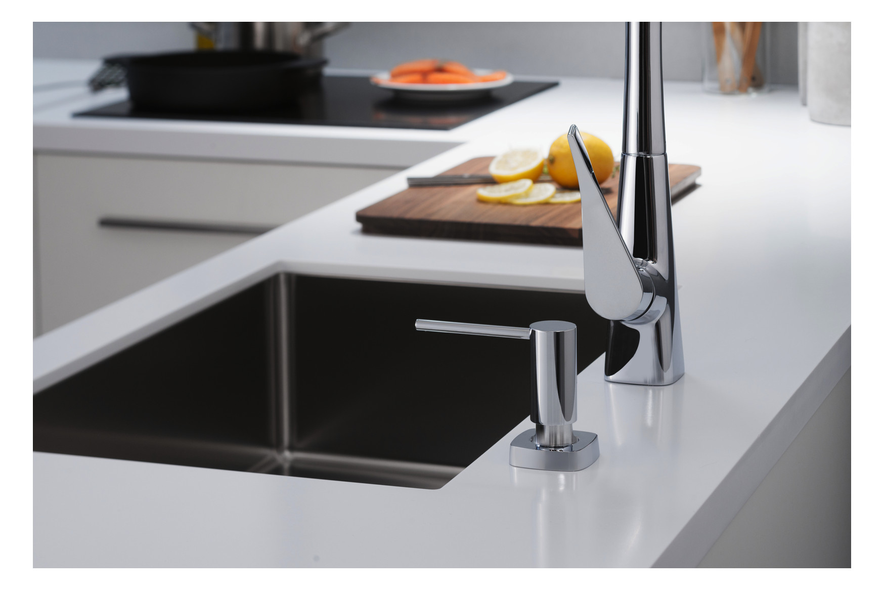 hansgrohe Spülmittelspender A71 Einbauversion, chrom