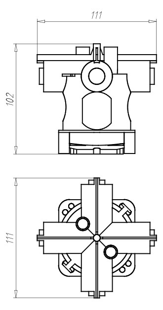 Verbindungsdose Beton Ø35x99mm Kst IP3X rnd