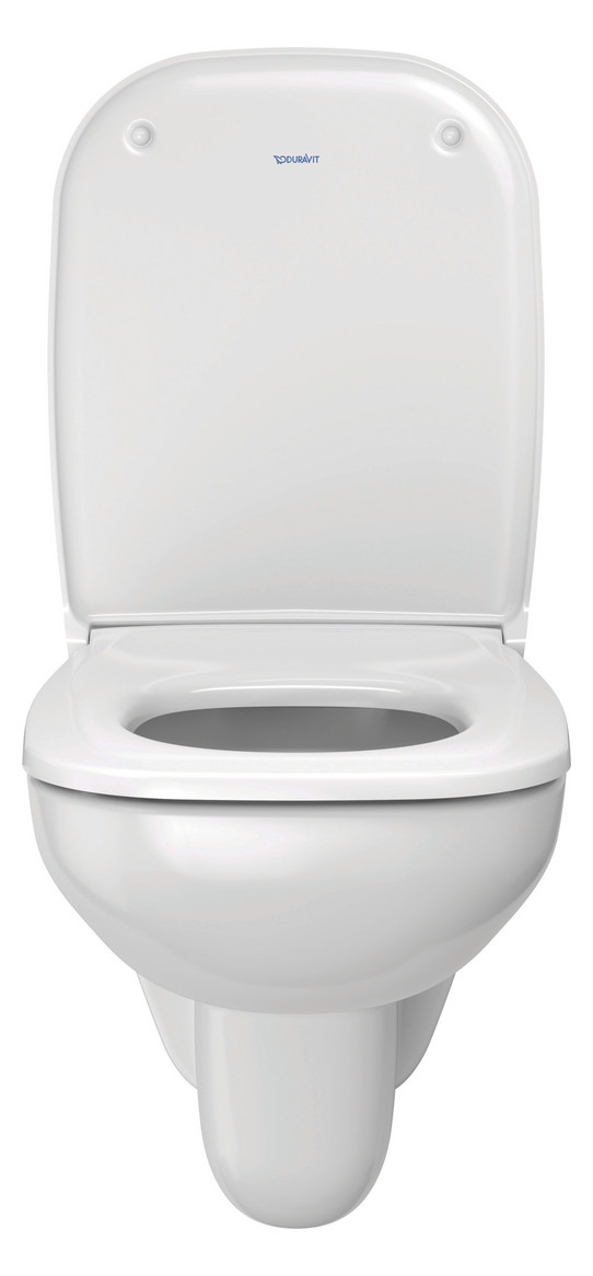 Duravit WC-Sitz D-Code mit Absenkautomatik, Scharniere Kunststoff, weiß