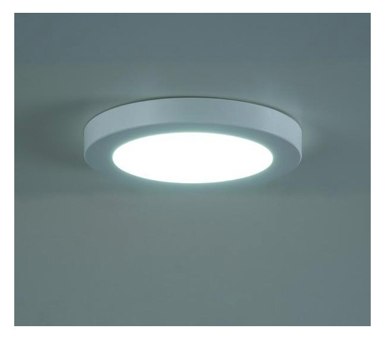 LED-Einbauleuchte MOON 12W 3000-6000K ws 1020lm Konv Dimmung Phasenabschnitt IP20