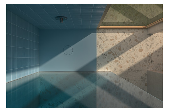 Bette Duschfliese PLUS BetteAir 1500 x 1000 mm, bahama beige, Rechteck, glasierter Titan-Stahl