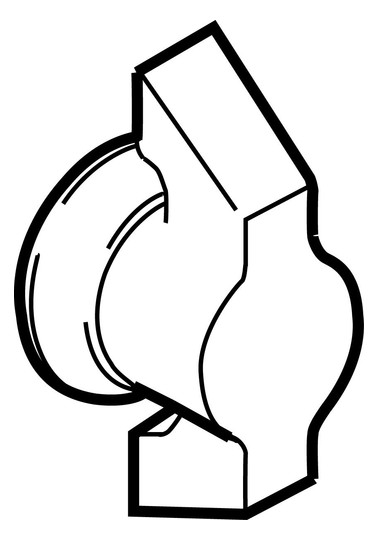 ABN Knebelgriff o.Schloß          GDV110 