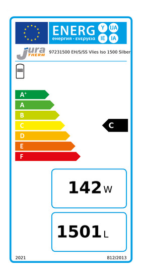 Juratherm Vlies-Isolierung Ecoline EH/EHS/EHSS 1500, 130 mm, silber