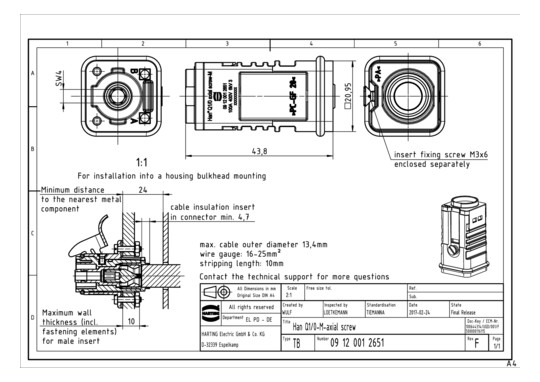 HART Han Q1/0-Sti-           09120012651 