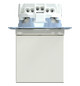Steckdose 1f polws glz System M UP Klappd IP20