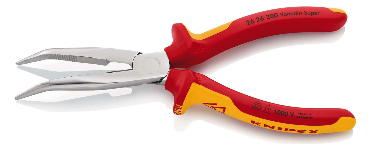 Telefonzange 200mm geb 1000V 1Komp VDE Schutzisoliert 1000V