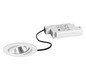 LED-Einbaustrahler 6W 3000K 630lm Konv ws mt 1LED Alu IP20 RF:hochglänzend