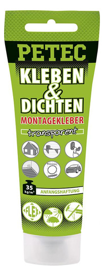 PETEC-Montagebleber Kleben & Dichten ECOLINE,...