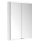 KEUCO Spiegelschrank Royal Modular 2.0 DALI 700 x 900 x 120 mm, ohne Steckdose, Wandvorbau, 2 Türen, beleuchtet
