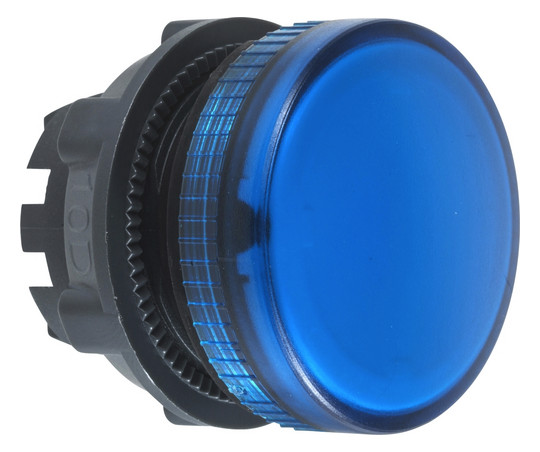 Leuchtmelder Front hoch rnd bl Ø22mm 1st Kst IP66