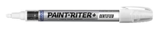 MARKAL-Lackmarker Paint Riter + Edelstahl - weiß