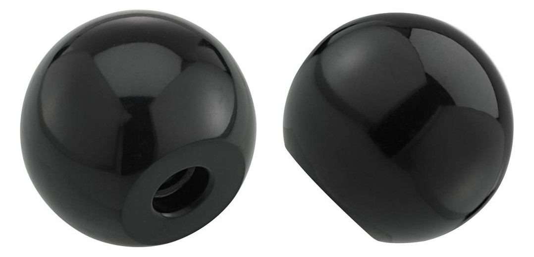 Bild Kugelknopf DIN319 Duroplast, Form C, 50m m, M 12, Inhalt: 3 Stück FORTIS-1