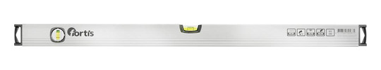 fortis-Leichtmetall-Wasserwaage - 80cm