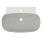 Ideal-Standard Waschtisch Linda-X 1 Hahnloch, ohne Überlauf, 75x50x13,5cm, weiß Ideal Plus