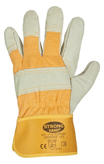 STRONGHAND-Schweinsleder-Handschuh ELEPHANT 0179 - Gr.10