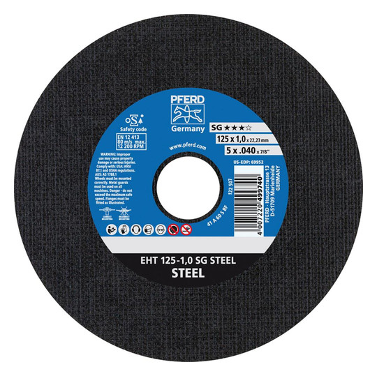 PFERD-Trennscheiben für Stahl SG STEEL - 125x1,0mm,...