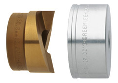 Blechlocher kompl Ø63,5mm VA hydr rnd Ø63,5mm Betätigungsart hydraulisch