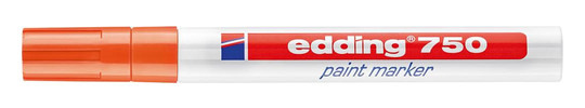 edding-Lackmarker 750, orange - 2-4mm