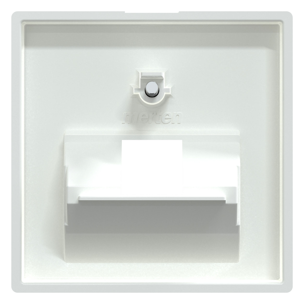 Zentralplatte UAE/IAE 1f System M akws Schraubbef aktivweiß Zentralplatte UAE/IAE 1f System M akws Schraubbef aktivweiß