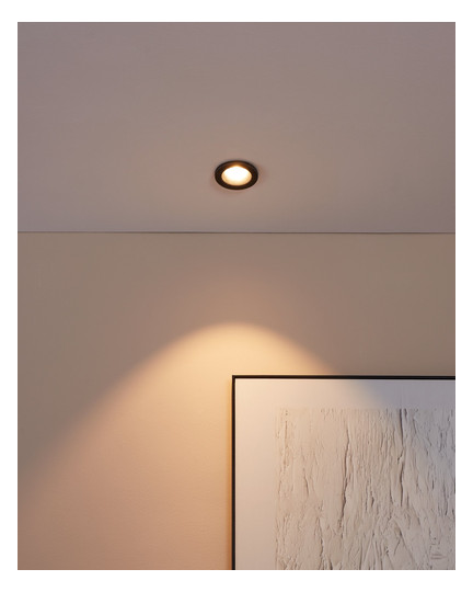 EGLO LED-Einbauspot D:88 Schwarz   99493 
