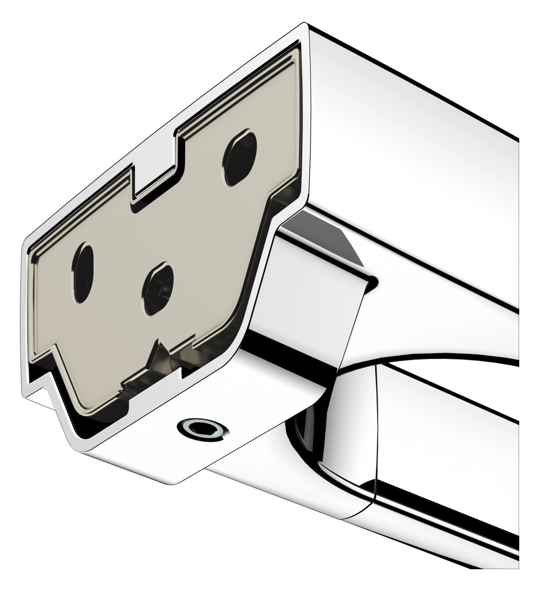 KEUCO Handtuchhalter Collection Moll 2-tlg, starr, 340 mm, verchromt