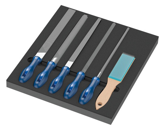 Wera-Werkzeugmodul 2/3 Nr.9783 - 6-teilig, PFERD-Feilen...