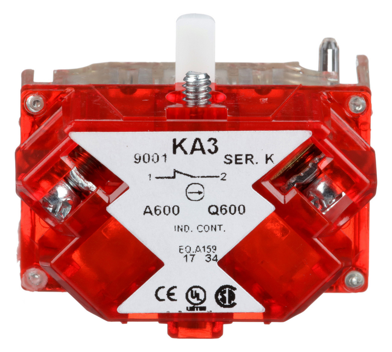 Hilfsschalterblock 1Ö Bodenbef 3A/AC Schraub