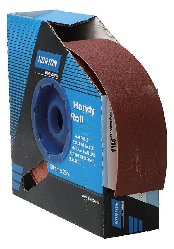 Bild Sparrolle R222 50mmx25m P180 - Norton-0