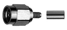 SMA-Stecker Rundkabel 50O Löt/Crimp 50Ohm