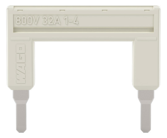 Querverbinder 2p Serie 2004 steckb isol 32A m.Berührungss