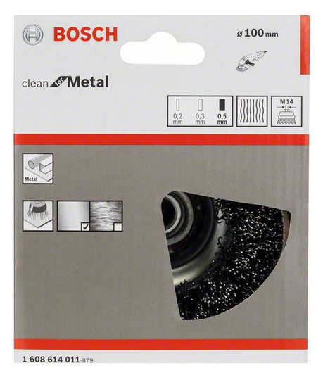 Topfbürste Ø100mm PRO Drahtbürste