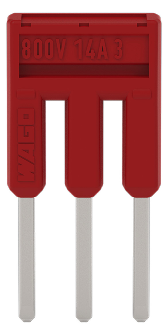 Querverbinder 3p rt Serie 2000 steckb isol 14A m.Berührungss